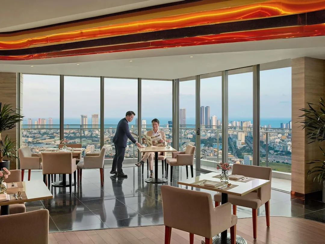 漢江諾富特峴港普林米爾飯店-Premier Executive, 行政客房, 1 張特大雙人床, 陽台, 河景-3