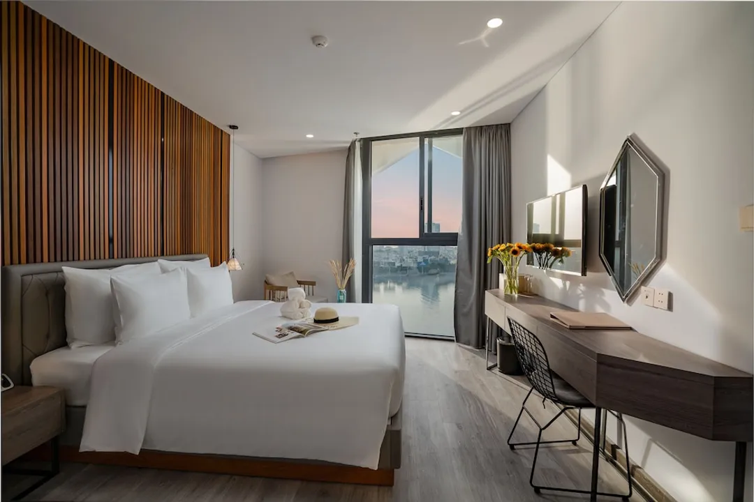 Haian Riverfront Hotel Da Nang-家庭套房, 2 間臥室 (Riverfront)-8
