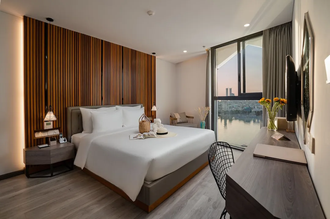 Haian Riverfront Hotel Da Nang-家庭套房, 2 間臥室 (Riverfront)-11
