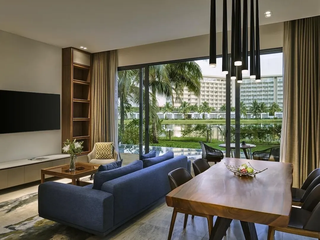 Mövenpick Villas & Residences  Phu Quoc-Family 3 Bedroom duplex Villa with Private Pool - Lake View-9
