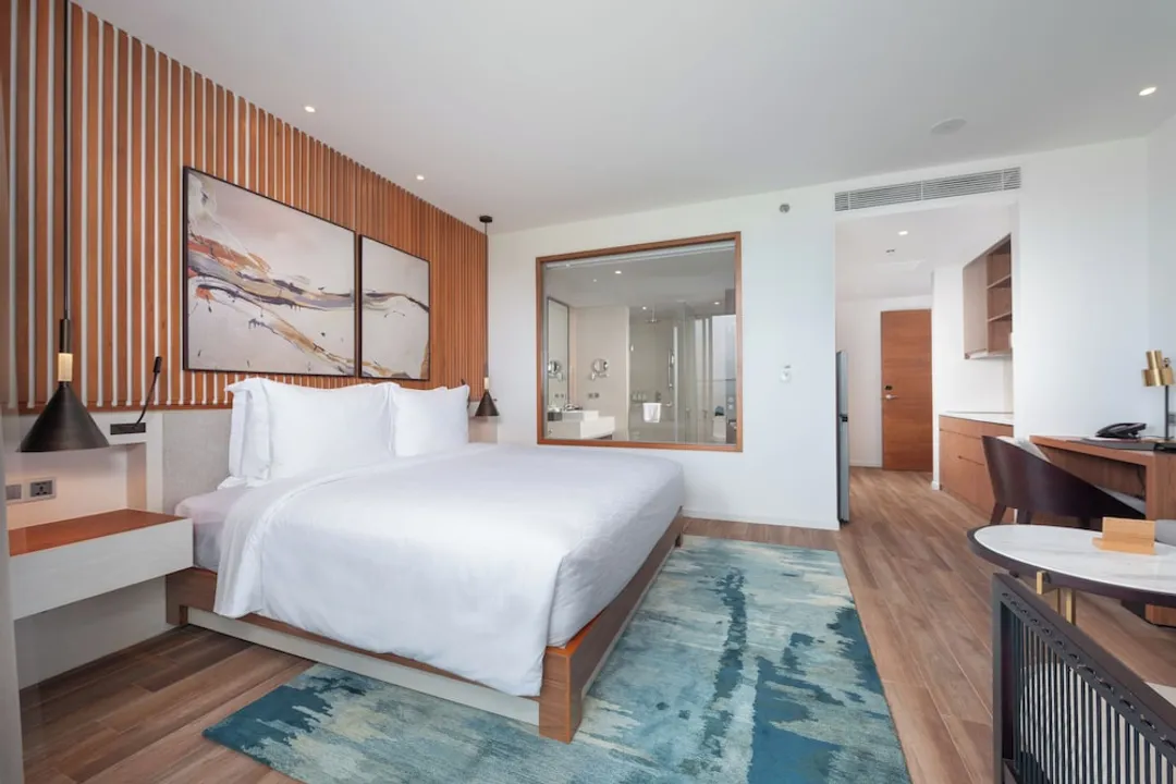 Mövenpick Villas & Residences  Phu Quoc-開放式客房, 1 張特大雙人床, 陽台, 泳池景觀-3