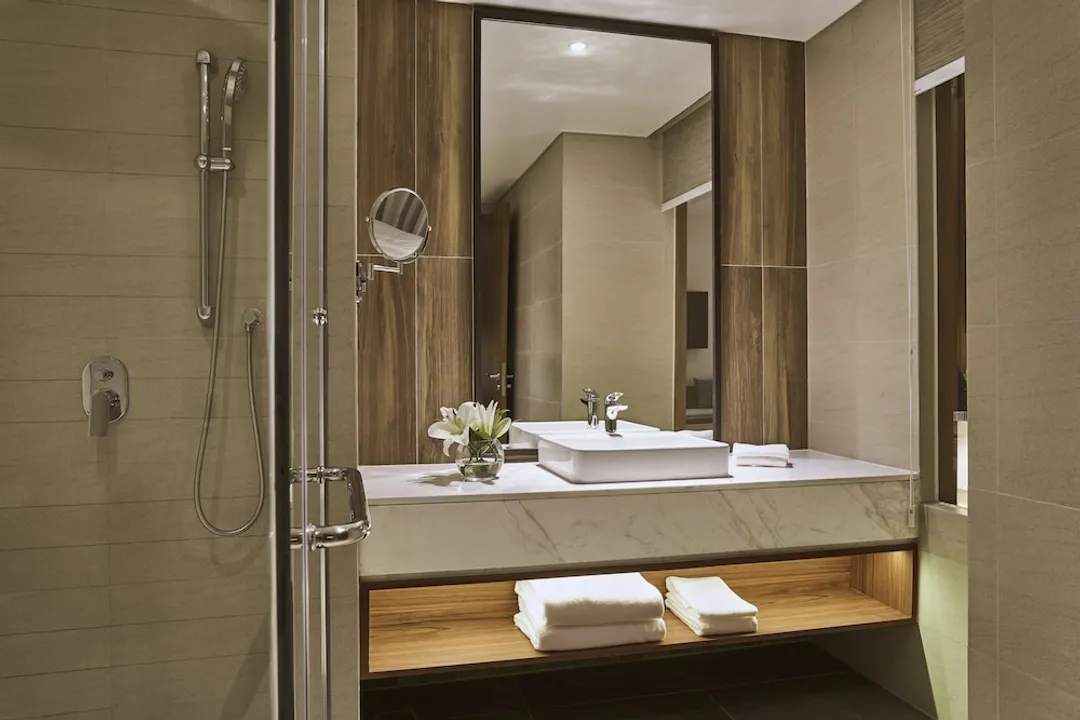 Mövenpick Villas & Residences  Phu Quoc-開放式客房, 1 張特大雙人床, 陽台, 泳池景觀-4