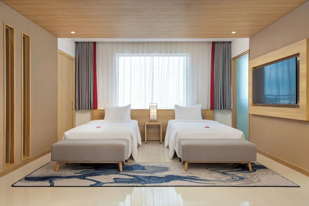 峴港 - 三日月日式渡假村及水療中心-行政套房, 海景 (Onsen & Water Park Inclusive)-9