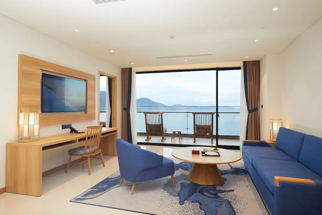 峴港 - 三日月日式渡假村及水療中心-精選套房, 海景 (Panoramic, Onsen&Water Park Inclusive)-2