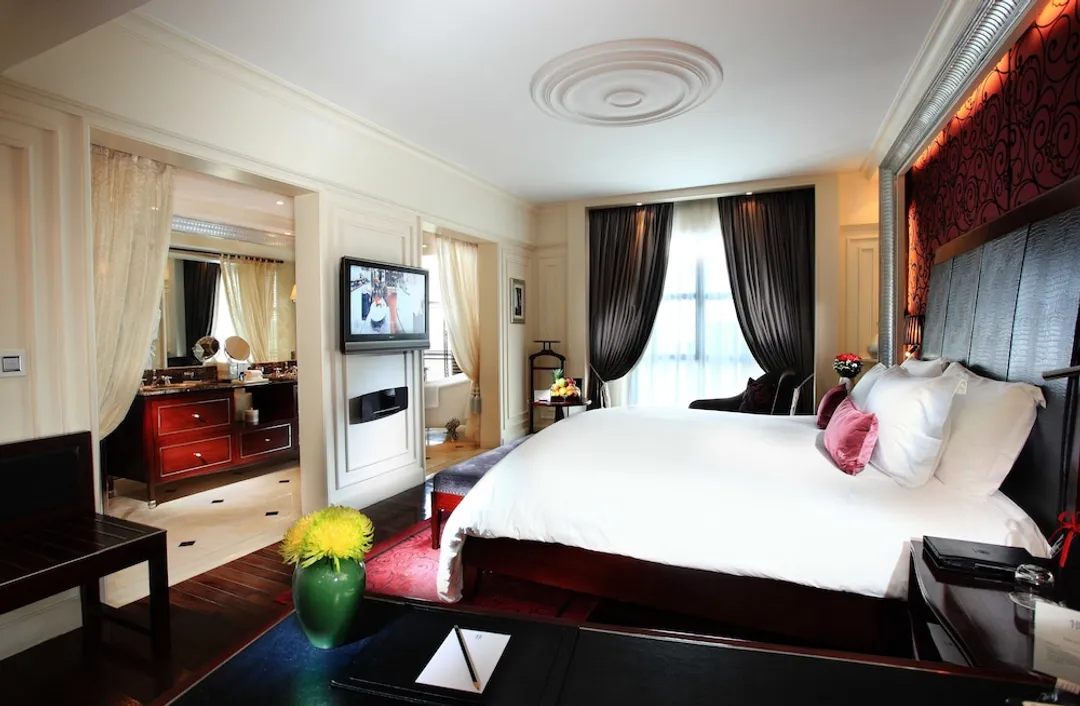 索菲特河內大都市傳奇酒店-Opera wing, Grand Premium room with Club privileges and benefits, King bed-2