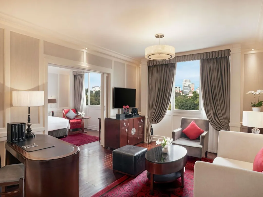 索菲特河內大都市傳奇酒店-Opera Wing, Prestige Suite with Club Privileges and Benefits, King Bed-1