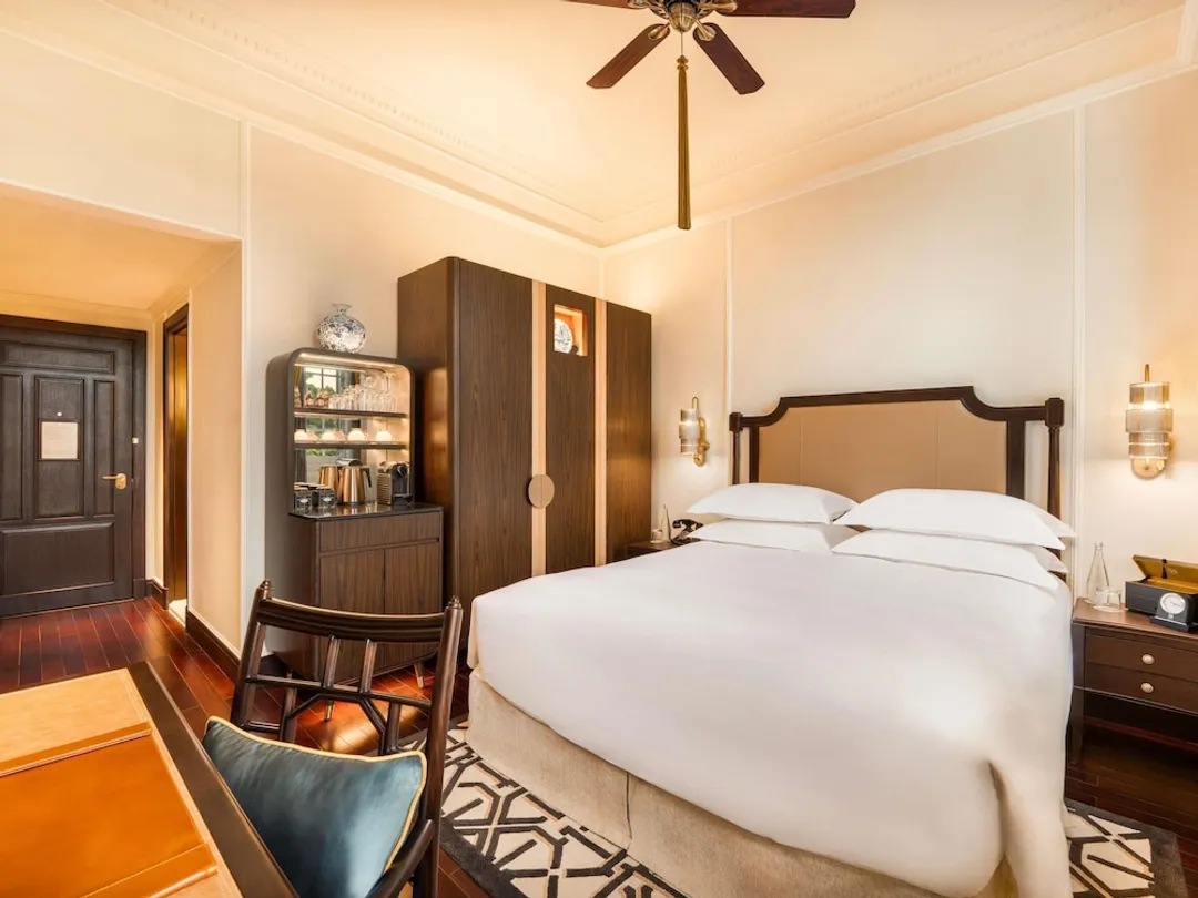 索菲特河內大都市傳奇酒店-Heritage wing, Luxury room, Queen bed-1