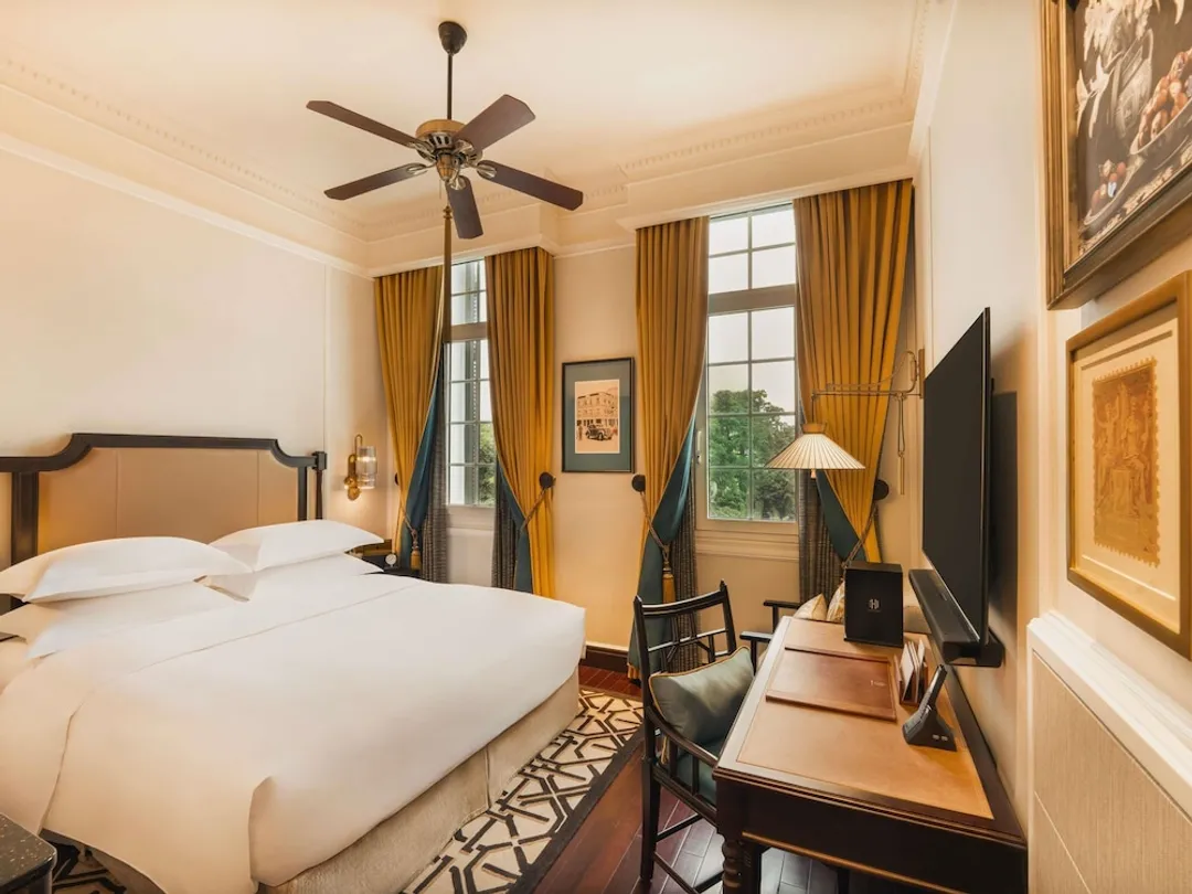 索菲特河內大都市傳奇酒店-Heritage wing, Luxury room, Queen bed-3