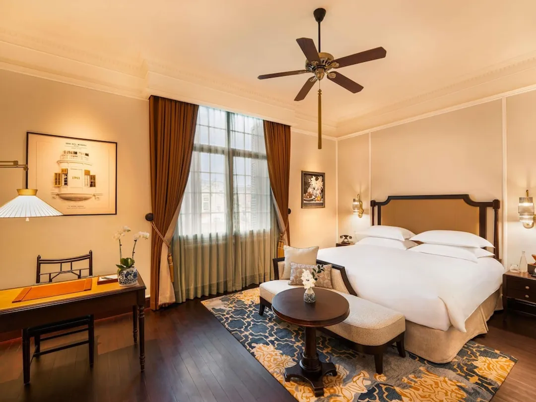索菲特河內大都市傳奇酒店-Heritage Wing, Grand Luxury Room with Metropole Privileges and Benefits, King Bed-1