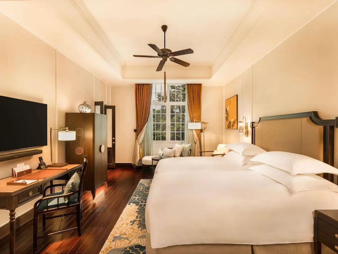 索菲特河內大都市傳奇酒店-Heritage Wing, Grand Luxury Room with Metropole Privileges and Benefits, Twin Beds-1