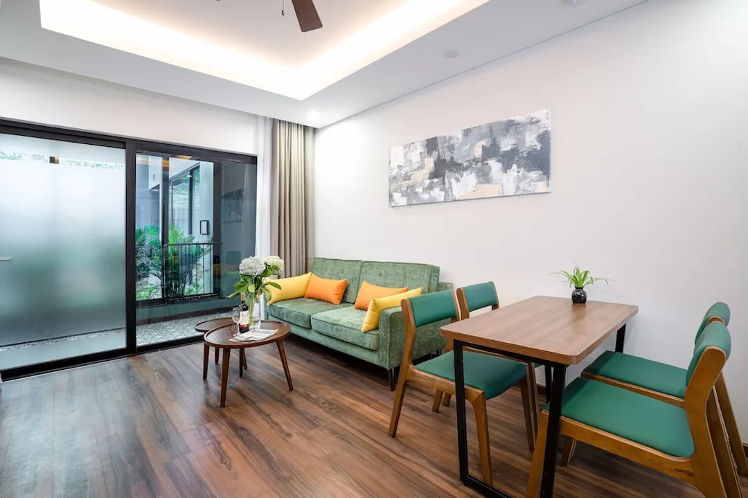 Chi House Danang-豪華公寓, 2 間臥室, 陽台-1