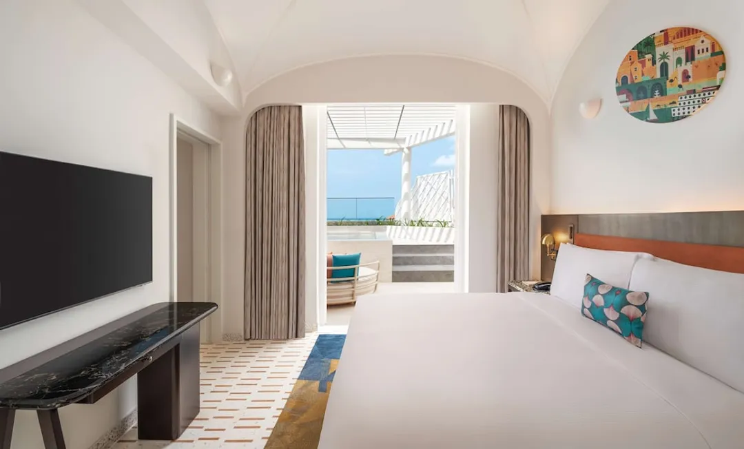 La Festa Phu Quoc, Curio Collection By Hilton-套房, 1 張特大雙人床, 露台-1