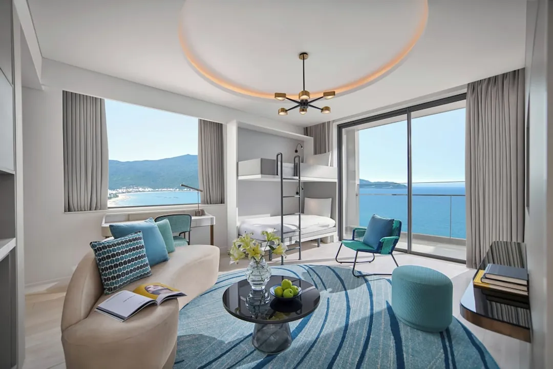 voco Ma Belle Danang, an IHG Hotel-家庭套房, 1 間臥室, 陽台, 海景-11