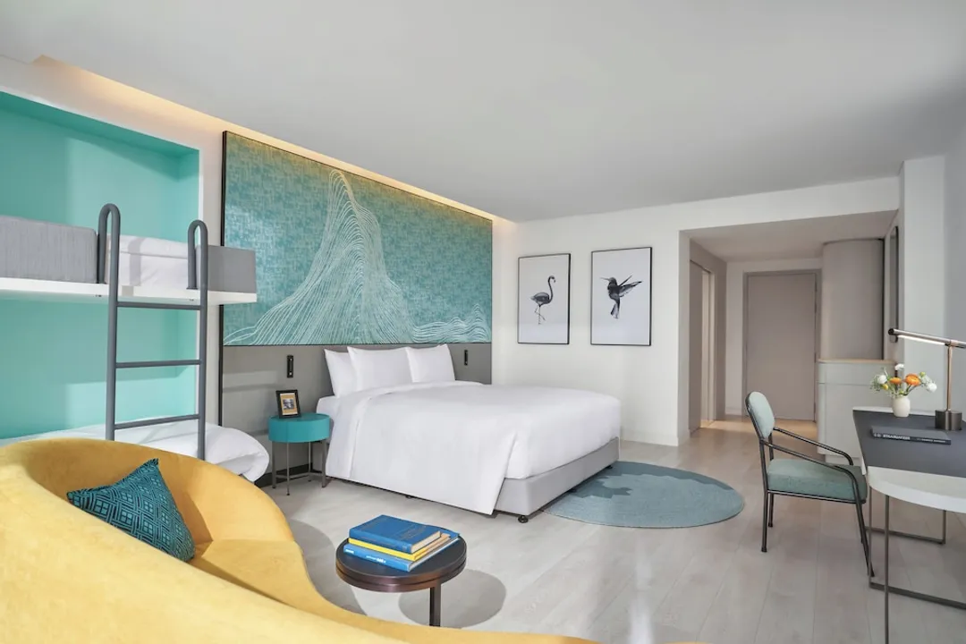voco Ma Belle Danang, an IHG Hotel-家庭客房, 多張床, 城市景觀-4