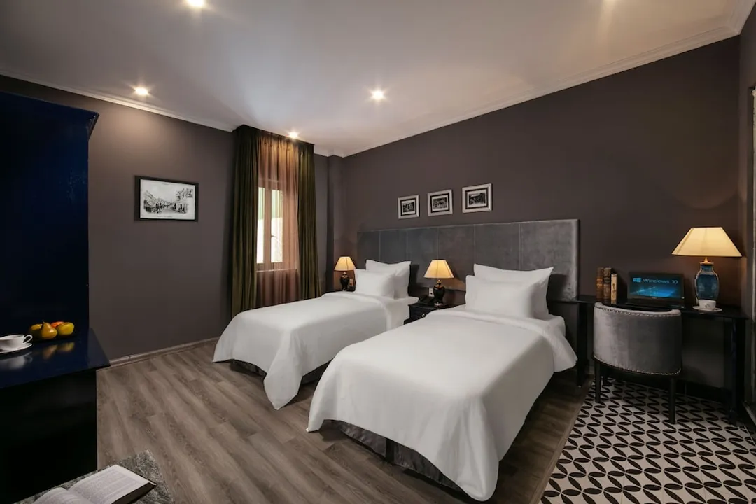 瑪蒂爾達精品 Spa 飯店-普通雙床房-1