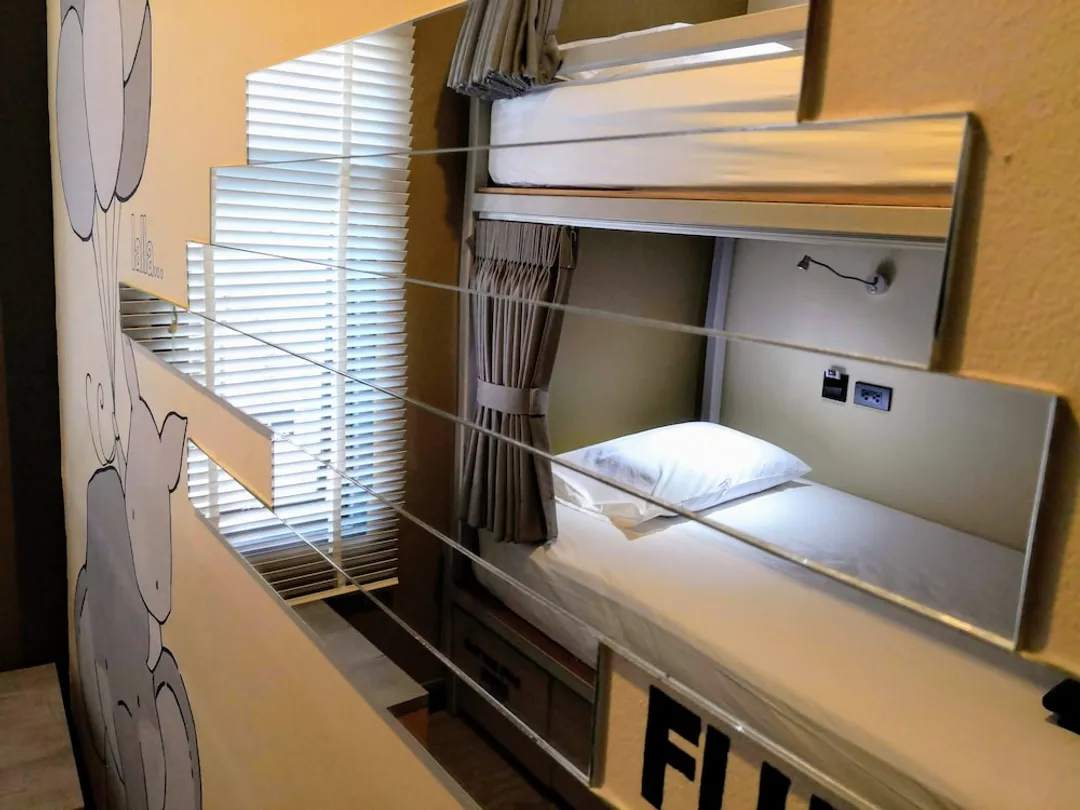 アスリープ バイ ランタナ-Private Room for Two Persons with Bunk Bed-21