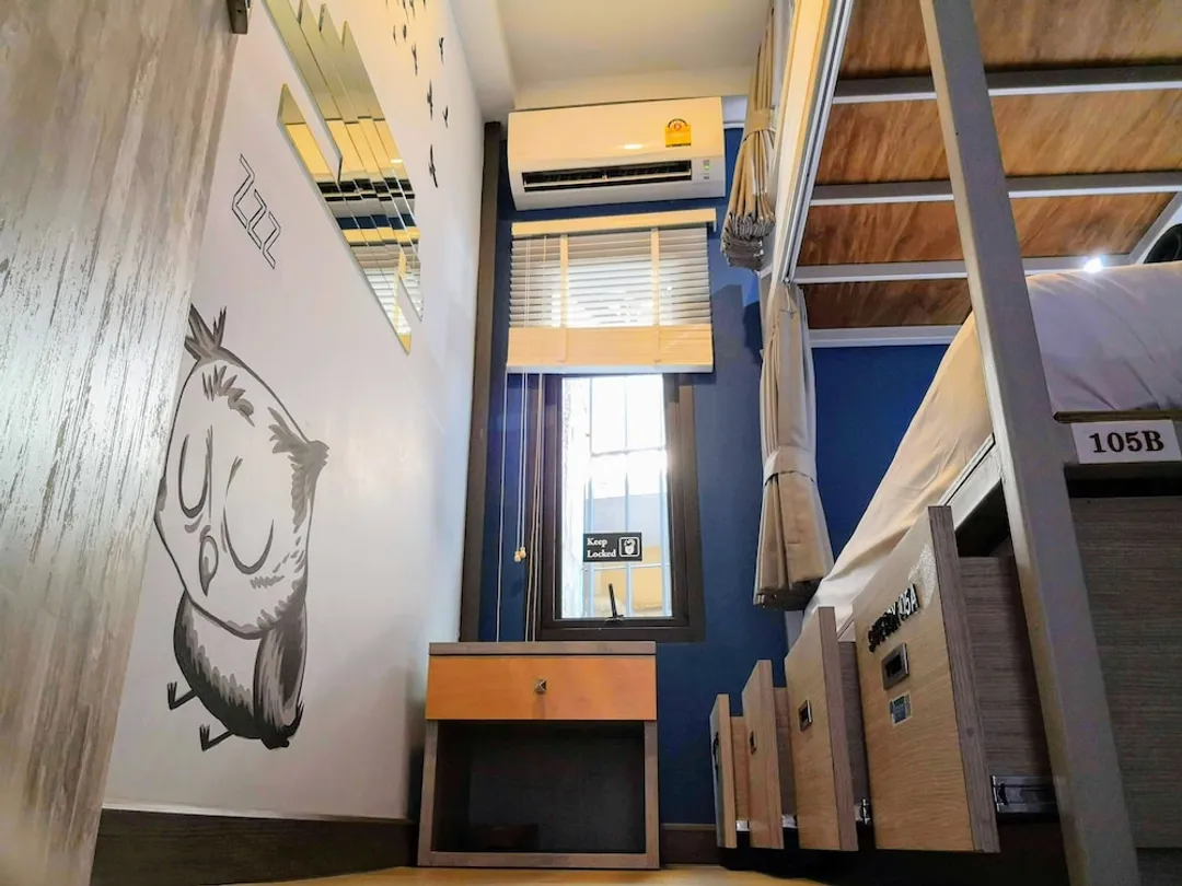 アスリープ バイ ランタナ-Private Room for Two Persons with Bunk Bed-3