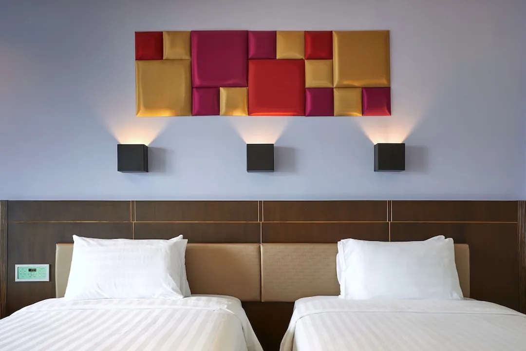 웰컴 월드 비치프론트 리조트-Deluxe Twin - High Floor North Wing-3