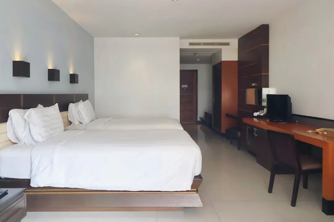 웰컴 월드 비치프론트 리조트-Deluxe Twin - High Floor North Wing-10