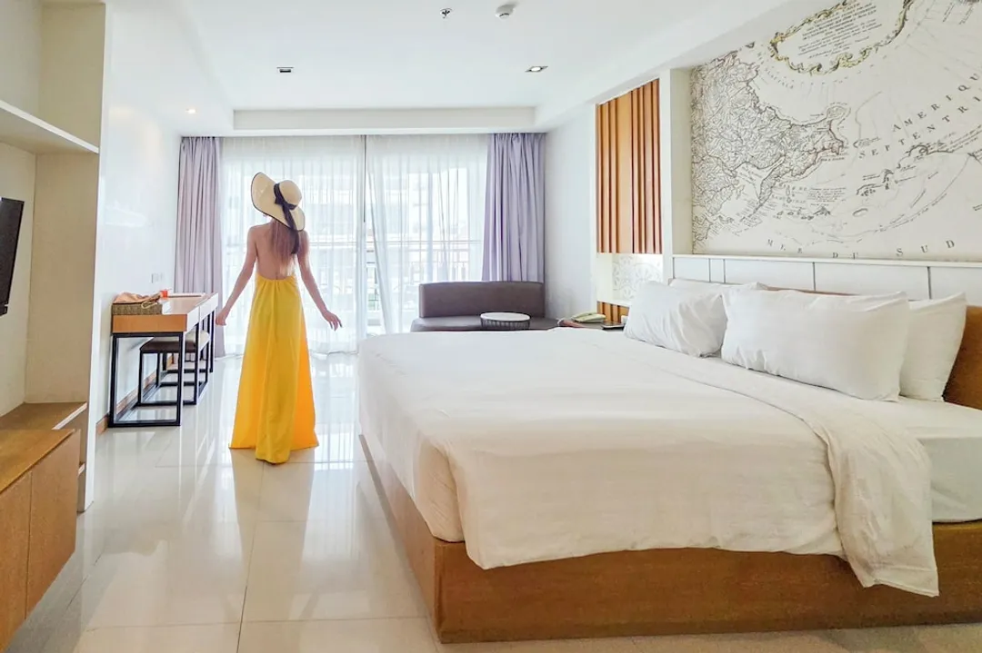 웰컴 월드 비치프론트 리조트-Deluxe Double - High Floor North Wing-14