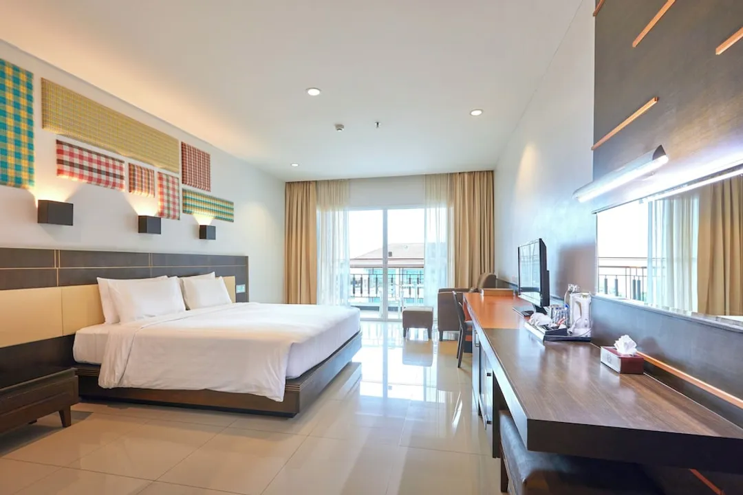 웰컴 월드 비치프론트 리조트-Deluxe Double - High Floor North Wing-1