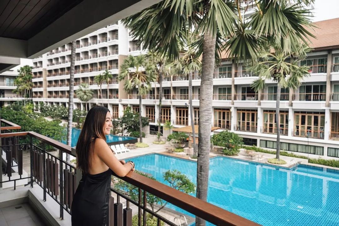 웰컴 월드 비치프론트 리조트-Deluxe Twin - High Floor South Wing-11