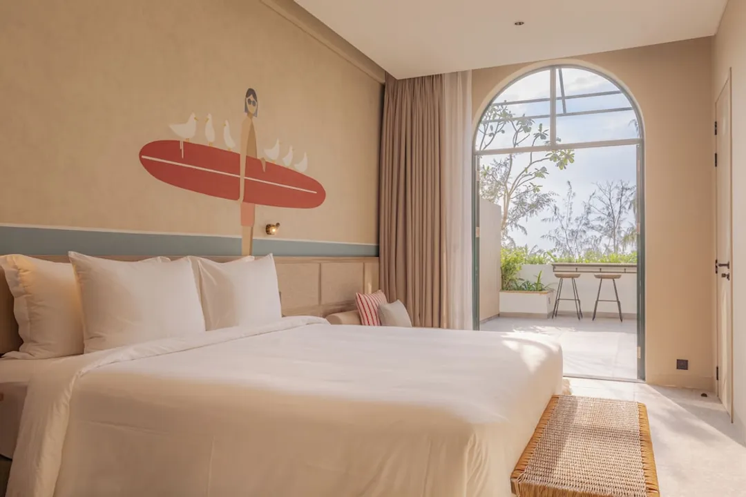 Soul Boutique Hotel Phu Quoc-豪華客房, 露台, 海景-1