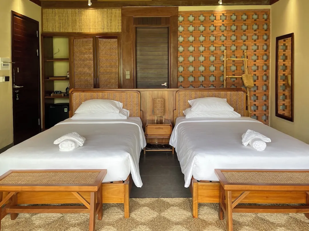 JM Casavilla Retreat Phu Quoc-奢華別墅, 2 張單人床, 浴缸, 花園景觀 (Premier Garden Villa Twin)-7