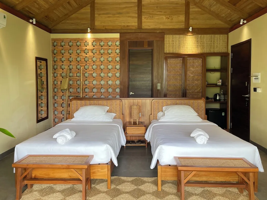 JM Casavilla Retreat Phu Quoc-奢華別墅, 2 張單人床, 浴缸, 花園景觀 (Premier Garden Villa Twin)-5
