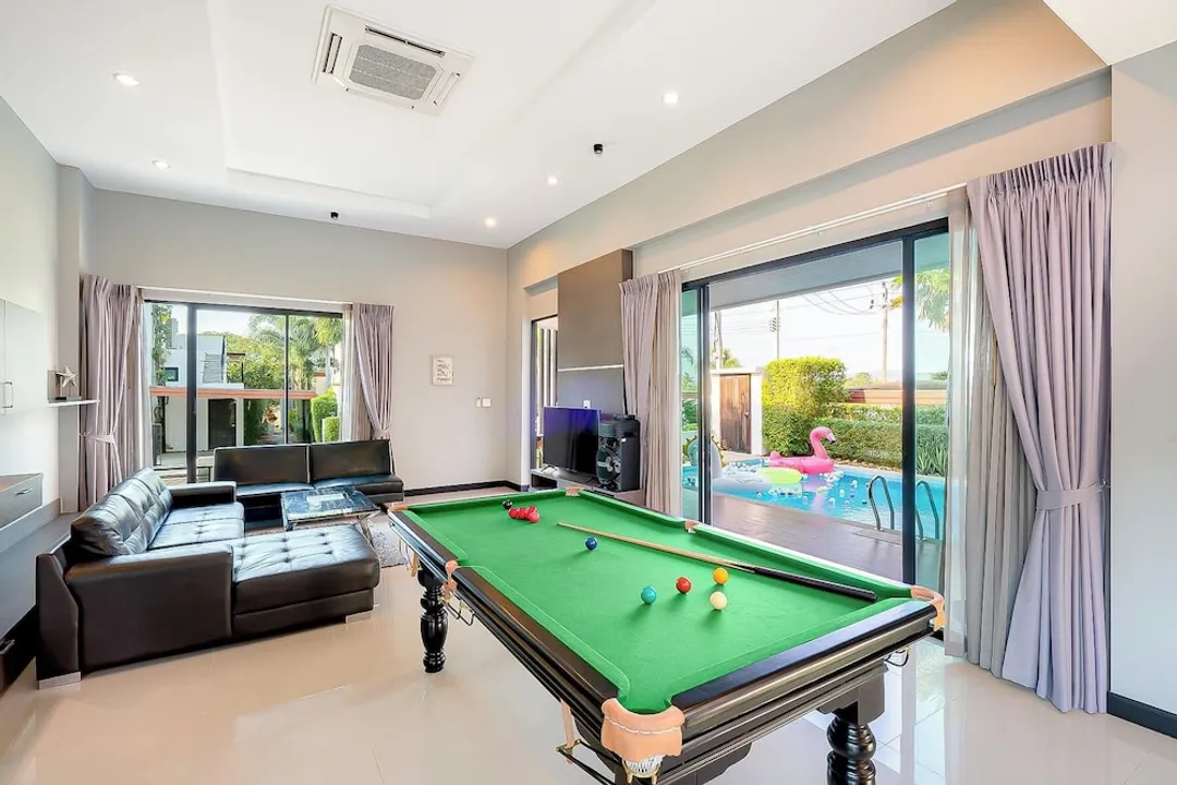 華欣海魁特花園飯店-Heal House Pool Villa for 10 people-11