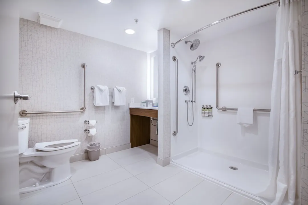 ホリデー イン エクスプレス & スイーツ ラングリー by IHG-スタンダード ルーム クイーンベッド 1 台 バリアフリー (Mobility, Roll-In Shower)-1