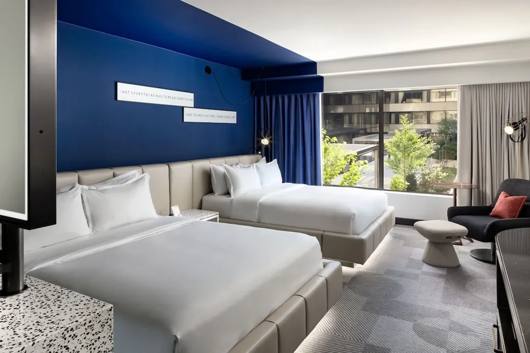 W Toronto-Standard Room, 2 Queen Beds, Courtyard View-1