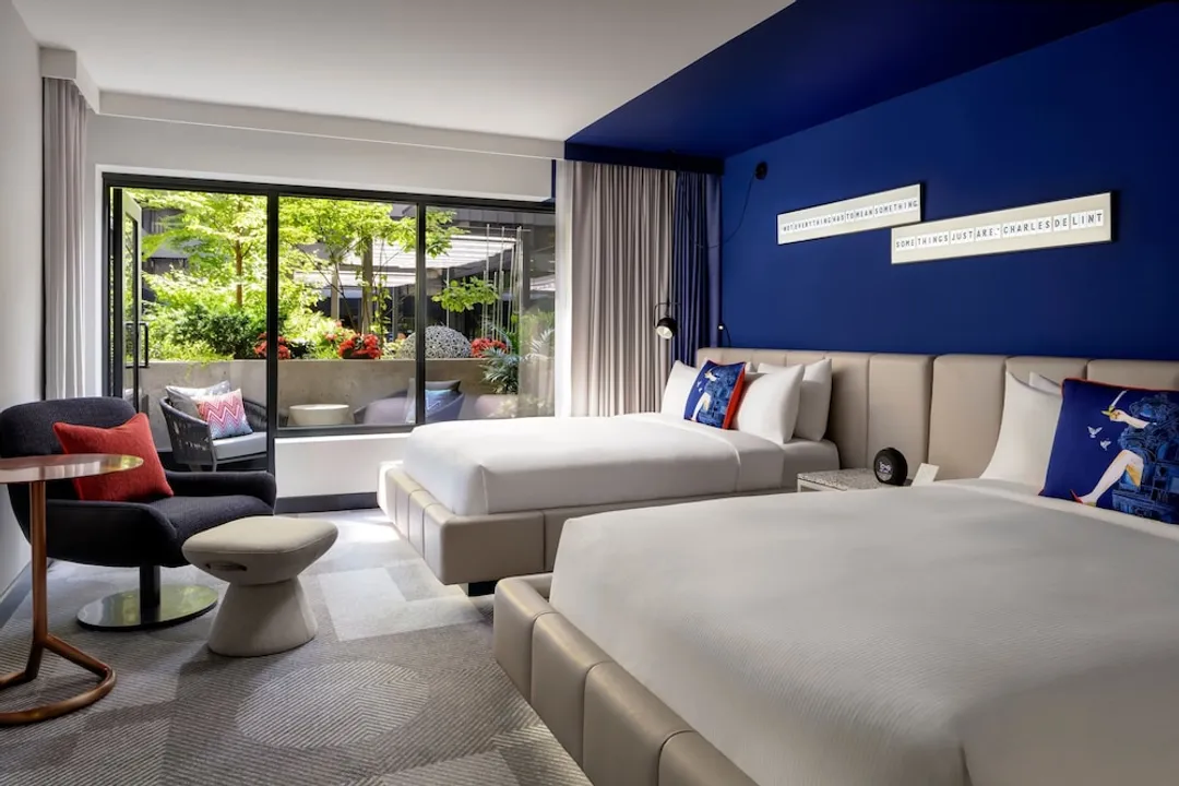 W Toronto-Premier Room, 2 Queen Beds, Terrace, Courtyard View (Terrace)-1