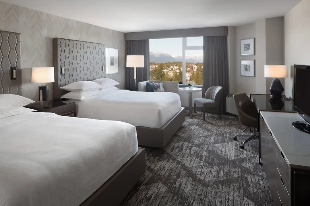 Sheraton Vancouver Guildford Hotel-Traditional Room, 2 Queen Beds-1