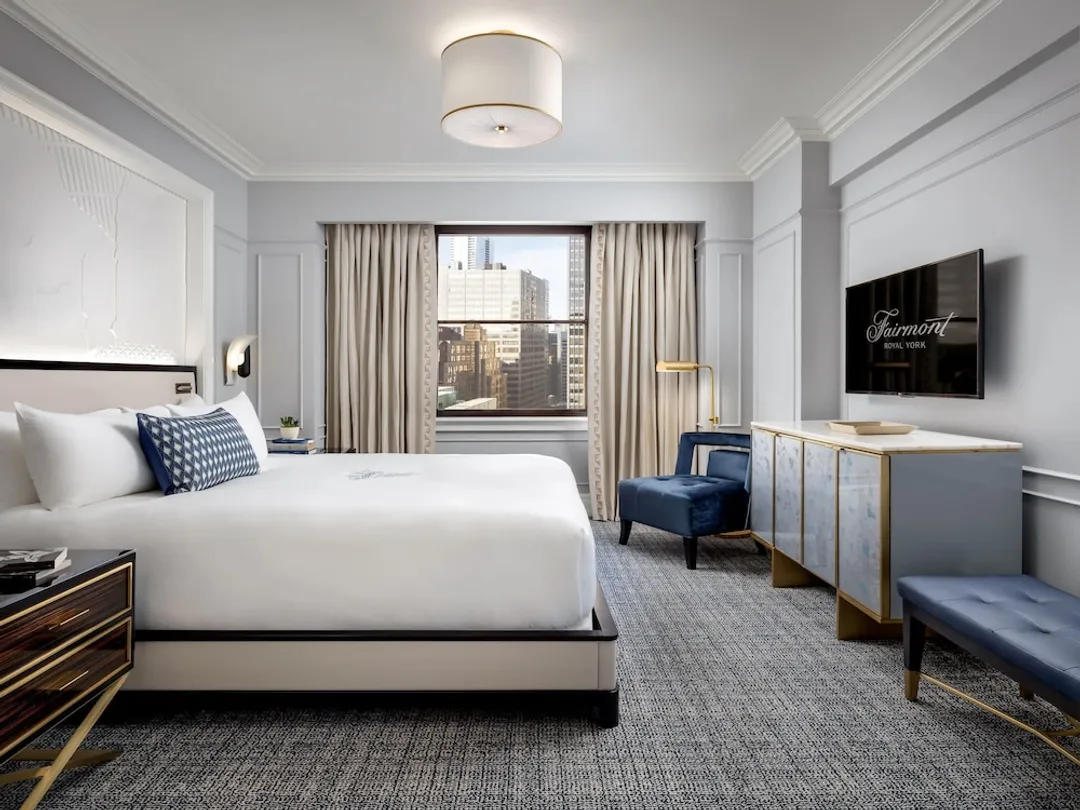 페어몬트 로열 요크 골드 익스피리언스-Fairmont Gold, 스위트, 킹사이즈침대 1개, 금연, 클럽 라운지 이용-1