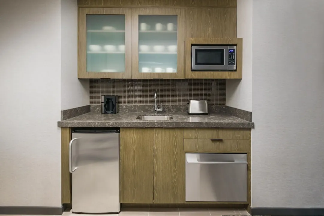 Residence Inn by Marriott New York Downtown Manhattan/Financial District-開放式客房, 1 張特大雙人床, 城市景觀, 邊間-4