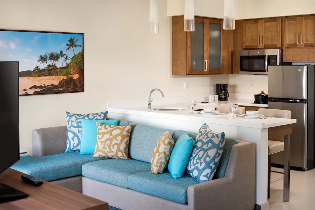 Residence Inn by Marriott Maui Wailea-Studio, Multiple Beds, Kitchen, Ocean View (Balcony)-5