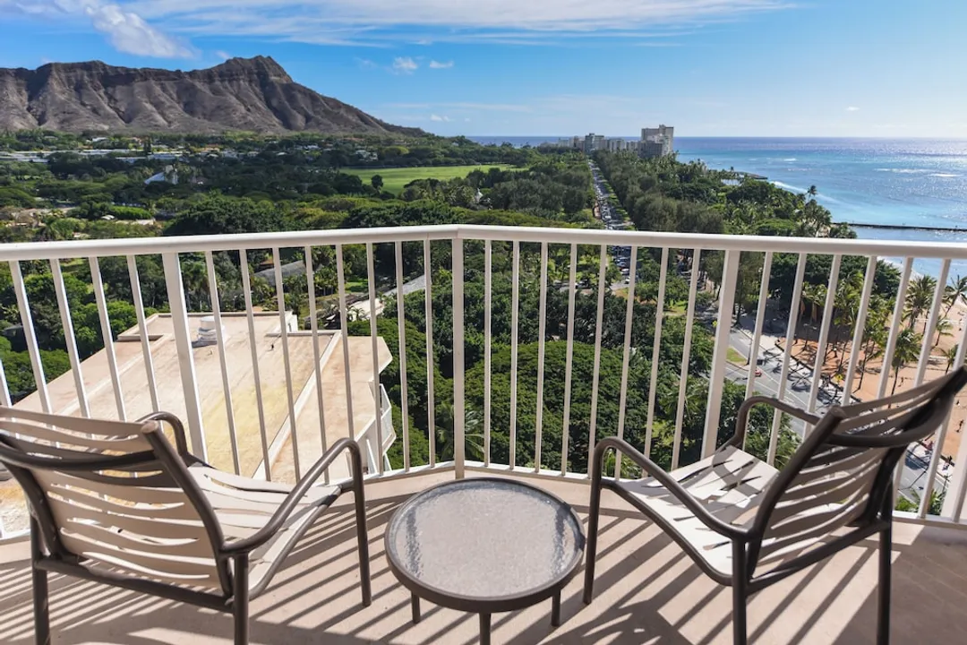 威基基海岸公園飯店-普通套房, 海景 (Diamond Head - ADA)-3