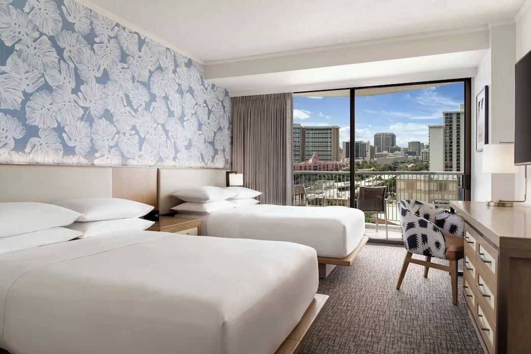 Sheraton Princess Kaiulani Waikiki Beach-Room, 2 Double Beds (View)-1