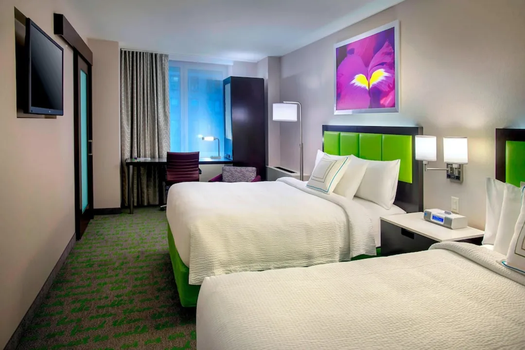 SpringHill Suites by Marriott New York Midtown Manhattan-Studio, 2 Queen Beds (View)-1