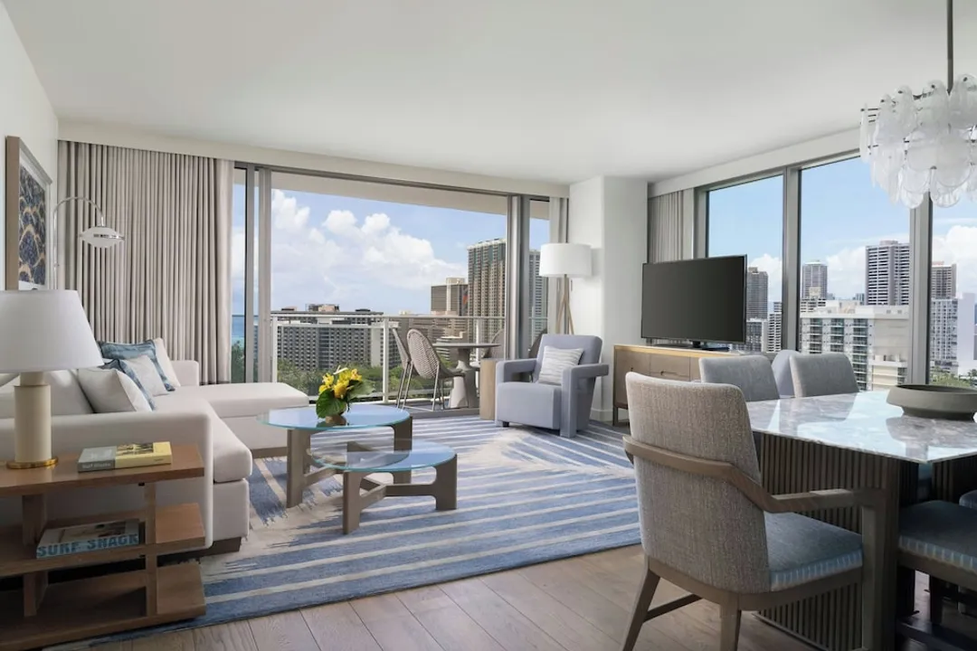 The Ritz-Carlton Residences, Waikiki Beach-Deluxe Suite, 2 Bedrooms, Ocean View-1
