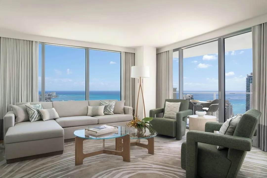The Ritz-Carlton Residences, Waikiki Beach-Grand Suite, 3 Bedrooms, Ocean View-1