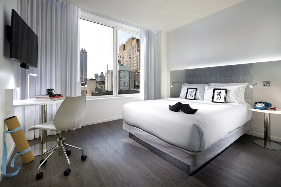 紐約諾瑪德美利亞怡思得酒店-The Innside Room King - City View-4