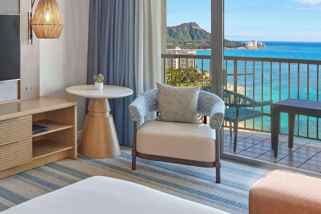 夏威夷威基基海灘希爾頓度假村-套房, 1 間臥室, 海景 (2 Queen Beds, Tapa Collection)-6
