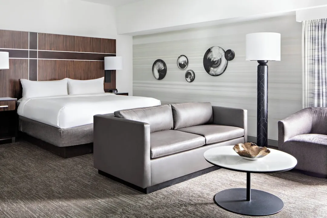 뉴욕 메리어트 마르퀴스-디럭스 스위트, 침실 1개 (1 King Bed, Sofa Bed)-4