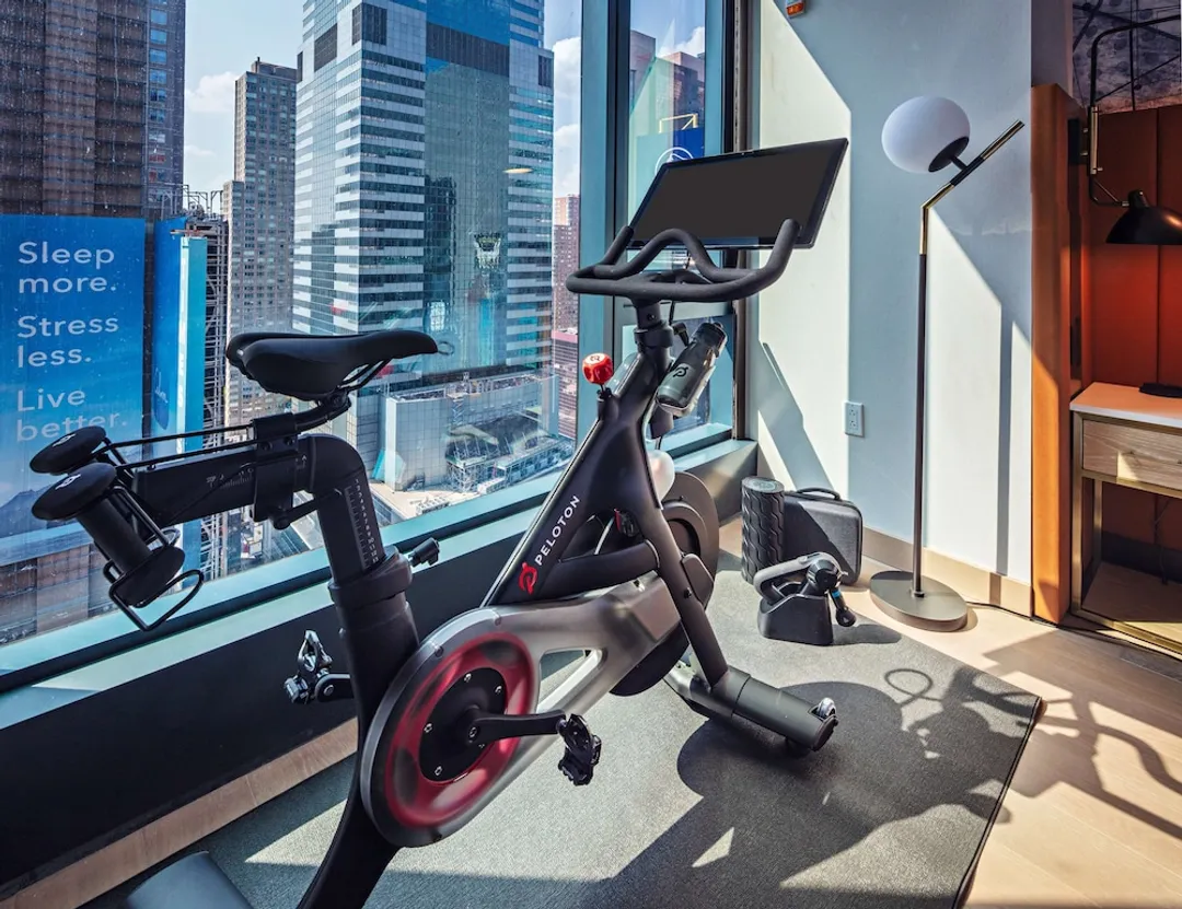 紐約時代廣場 Tempo by Hilton 飯店-客房, 1 張特大雙人床 (Hearing, Peloton)-3
