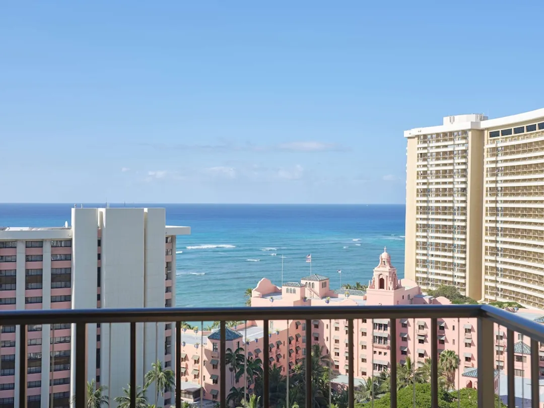 奧瑞格威基基海灘尋寶者飯店-客房, 2 張標準雙人床, 海景 (Diamond Head Room)-9