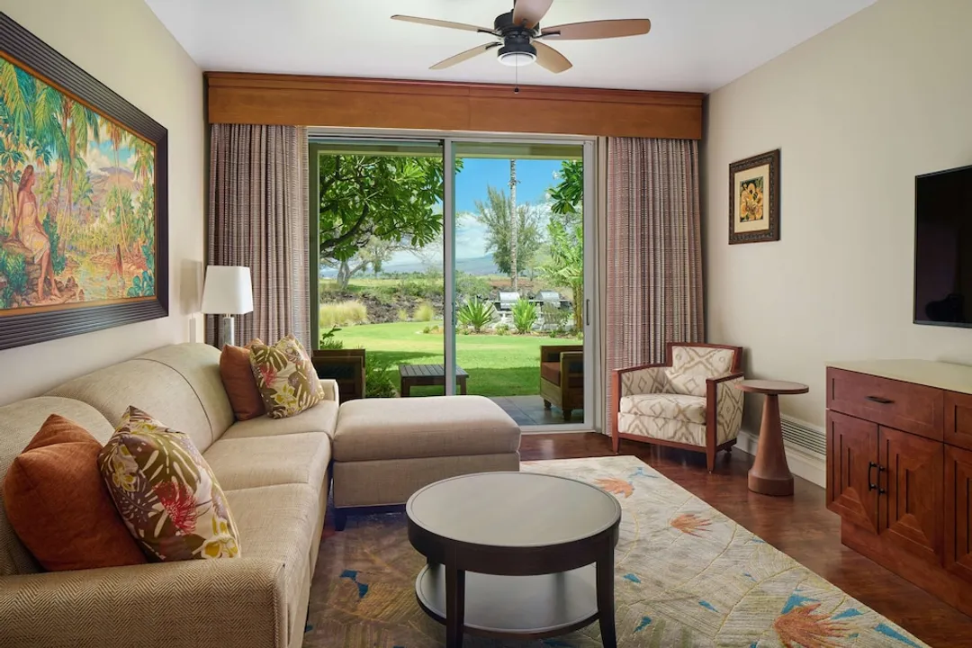 韋科洛亞國王之地希爾頓分時度假俱樂部-1 BDRM DELUXE KING GOLFVIEW SUITE W/ SOFABED-5