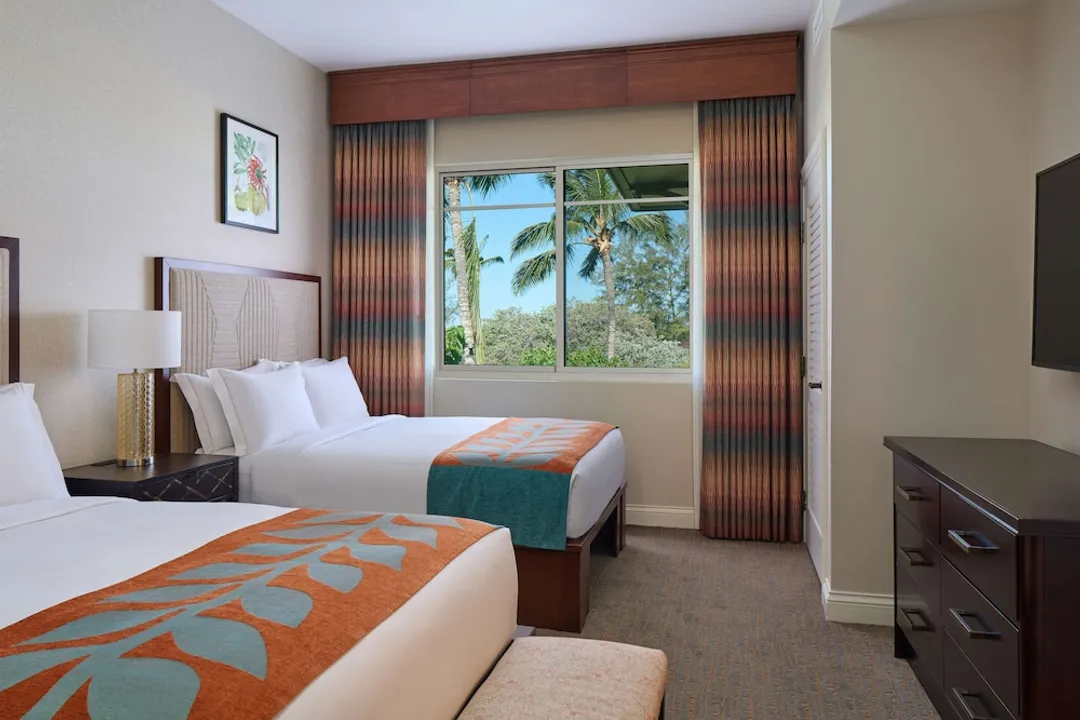 韋科洛亞國王之地希爾頓分時度假俱樂部-1 BDRM DELUXE 2 DOUBLES GOLFVIEW STE W/ SFABD-3