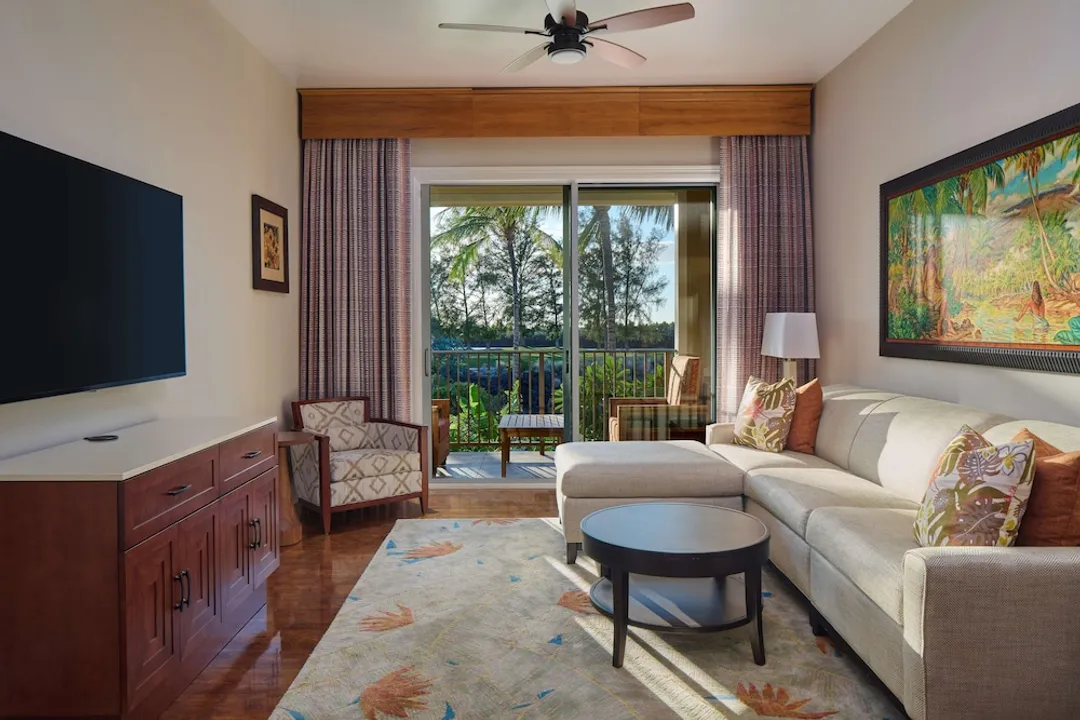 韋科洛亞國王之地希爾頓分時度假俱樂部-2 BDRM DELUXE 1K 2DBL GOLFVW SUITE W/ SFABD-5